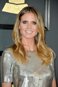 Heidi Klum e il mini abito ai Grammy Awards 3