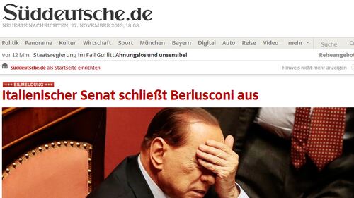 Decadenza sulla stampa internazionale 2
