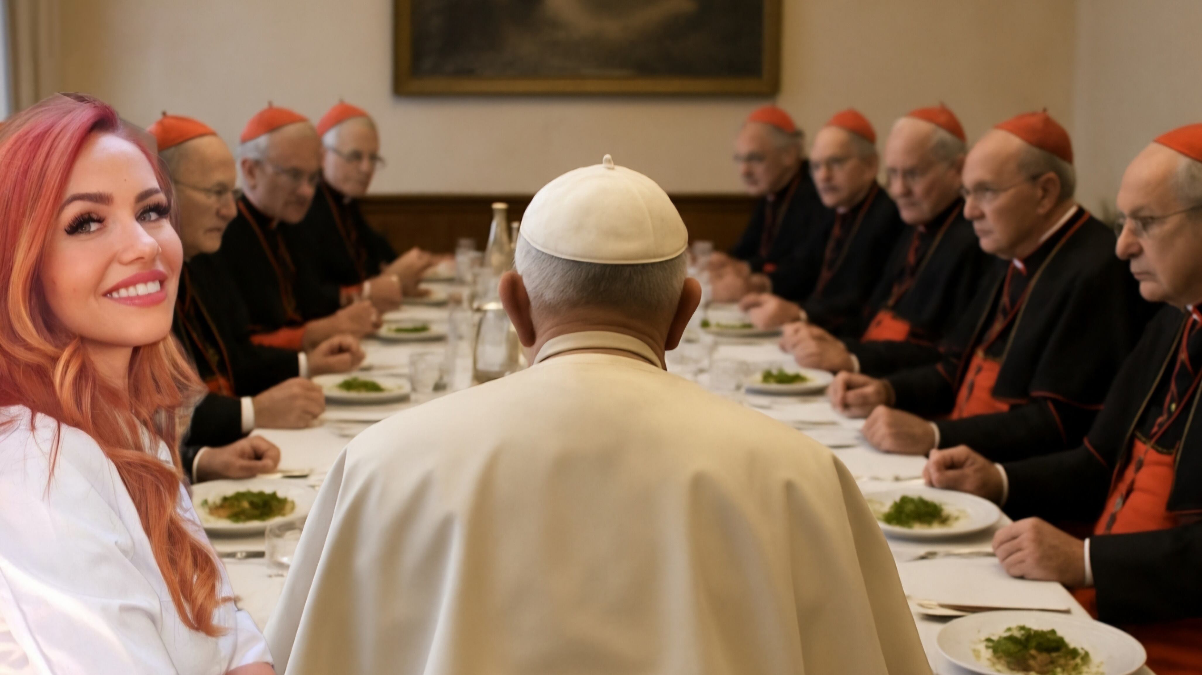 Tutti i gusti dei Papi a tavola : dal Rinascimento al nuovo Conclave