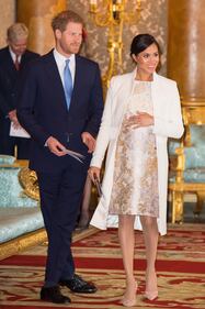 I duchi di Sussex al 50esimo anniversario dell'investitura del Principe di Galles  8