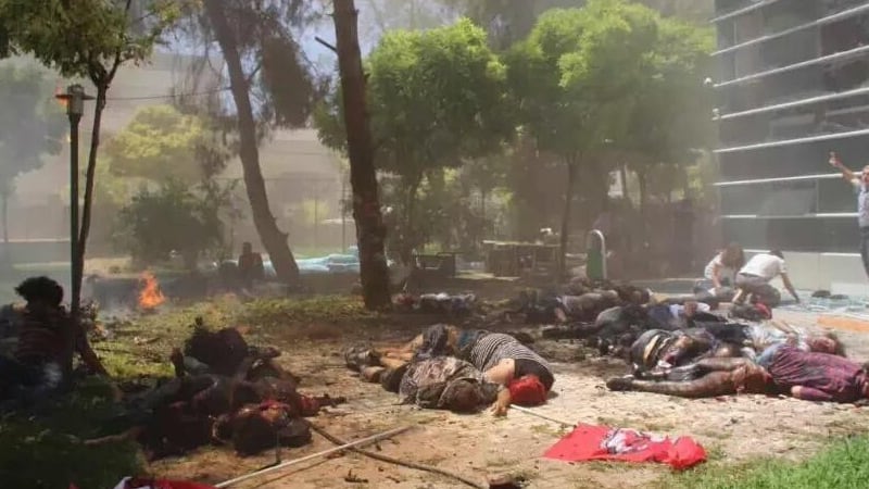 Arriva la censura turca: proibite le immagini dell'attentato di Suruc
