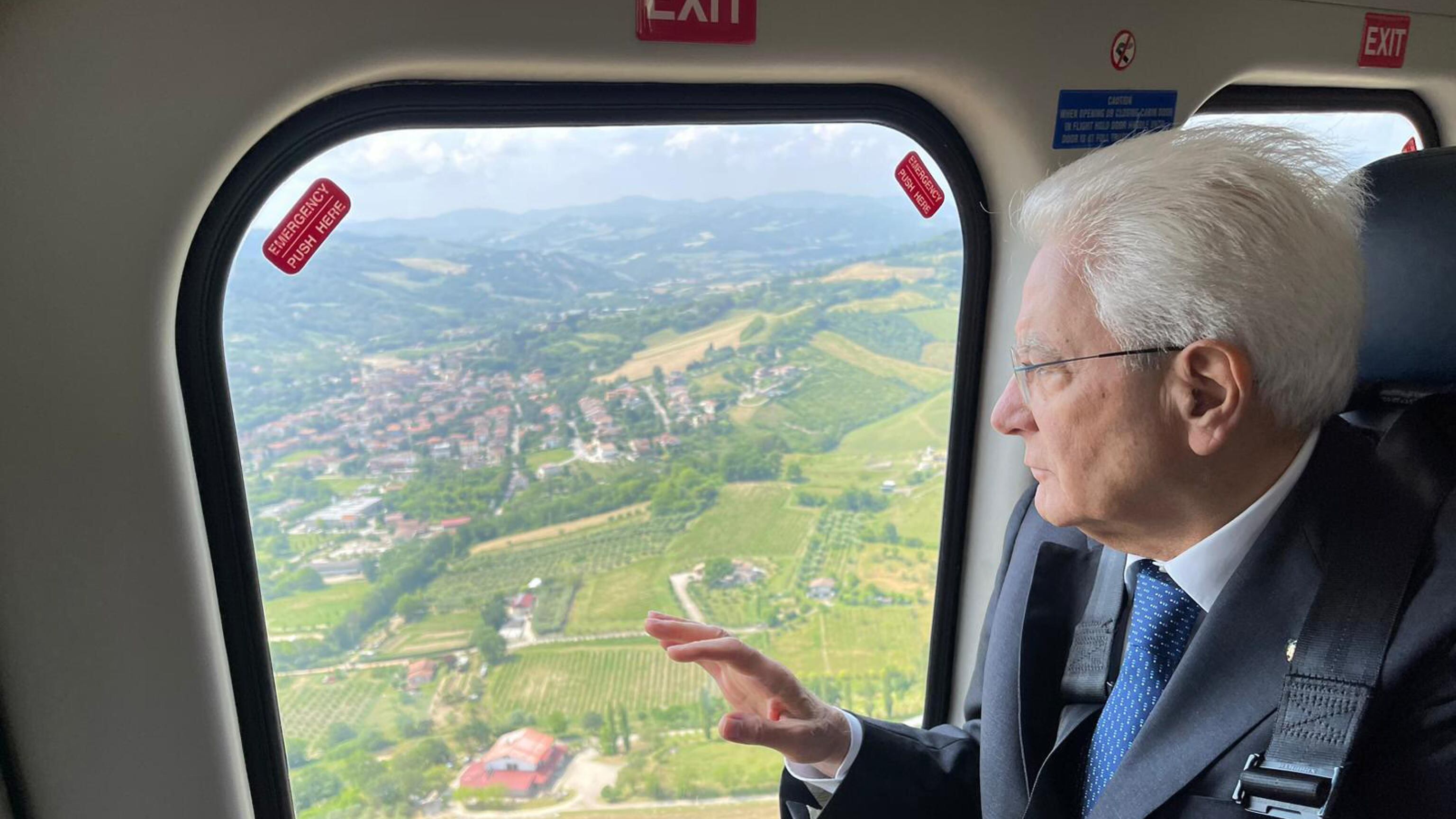 "L'Italia vi è vicina, ce la farete". L'abbraccio di Mattarella all'Emilia-Romagna