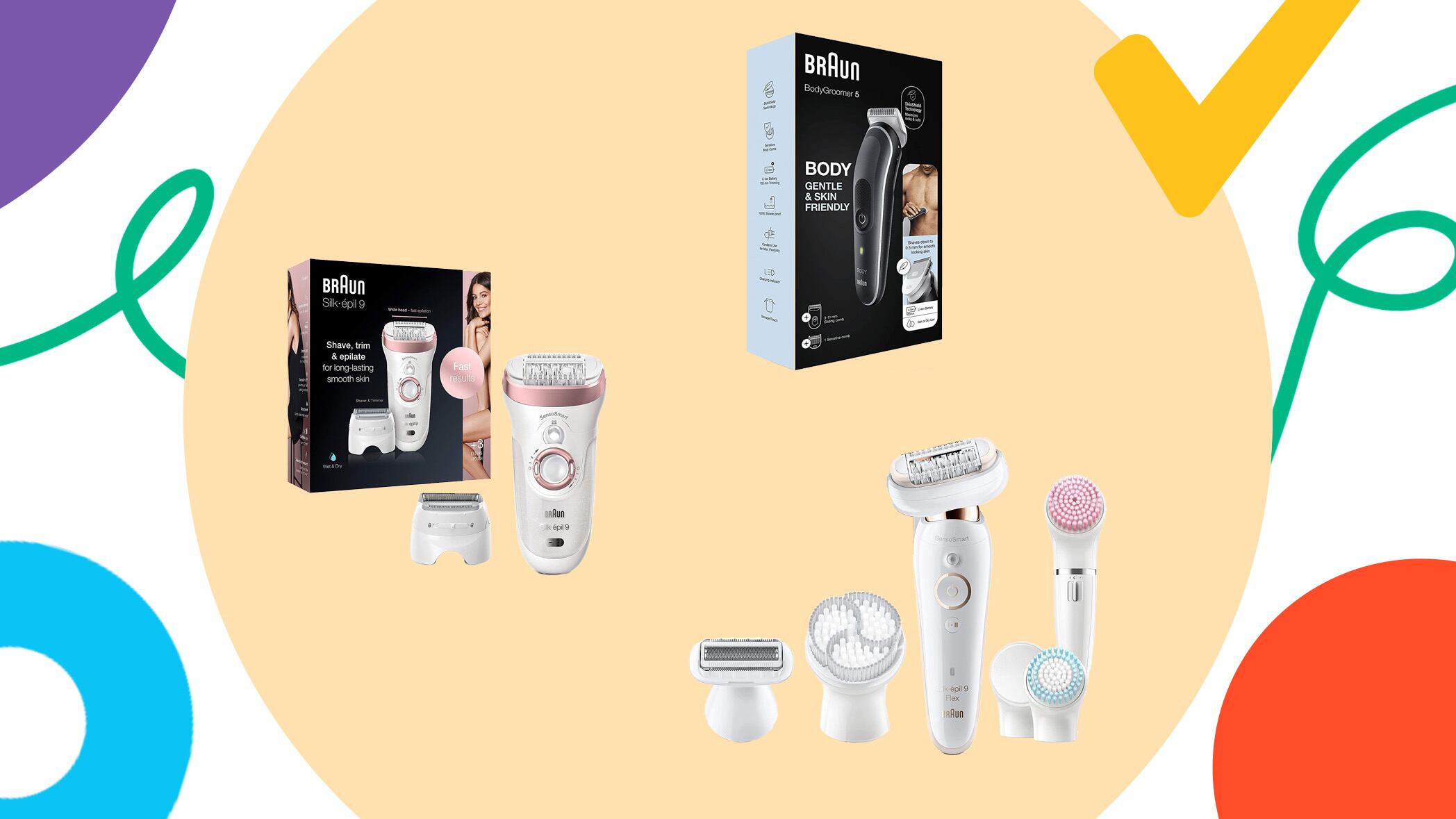 Luce pulsata e rasoi per lei e lui: 12 offerte Braun imperdibili