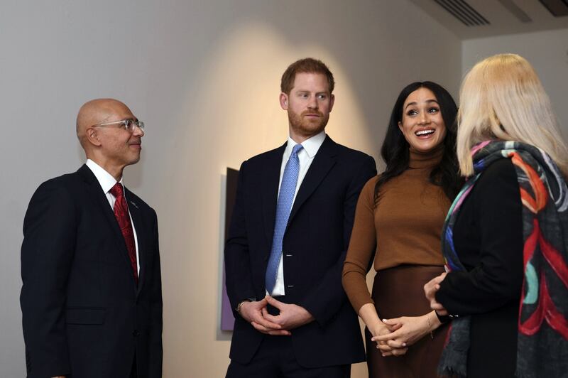 Meghan Markle e il Principe Harry alla Canada House, foto 7