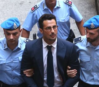 Fabrizio Corona arriva in Tribunale 2