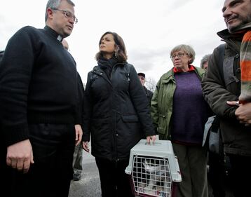 La Boldrini col gatto "Gigibillo" alla Festa degli animali 6