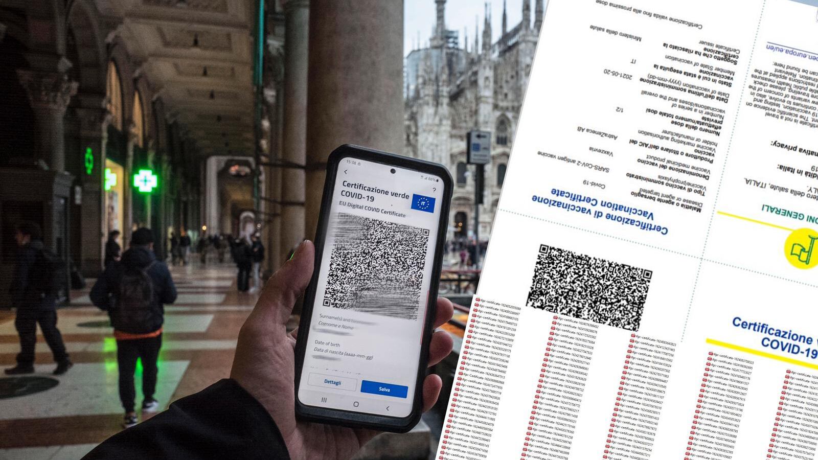 "Falsificare i Green pass è facile": ecco che fine fanno i nostri dati
