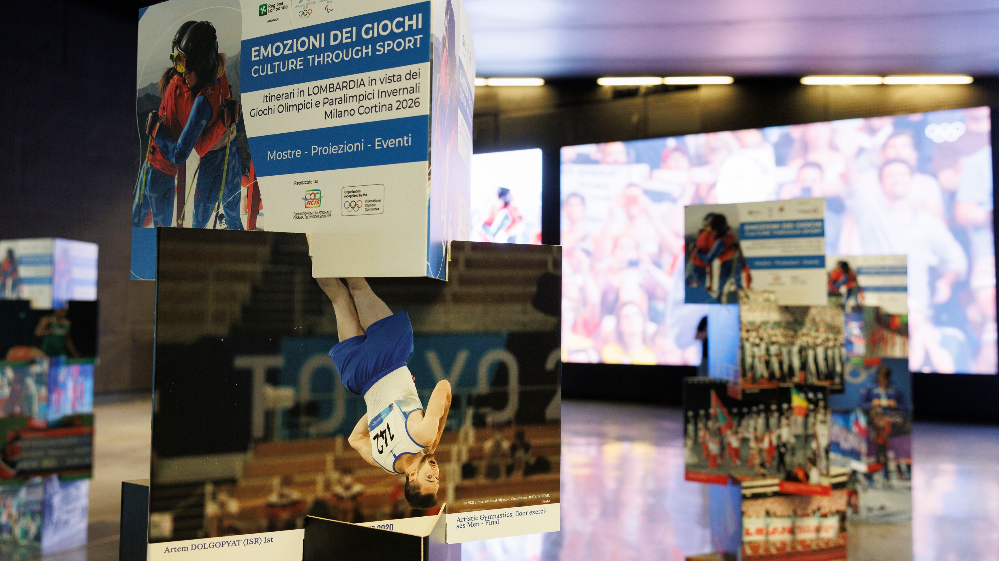 "Emozione dei Giochi" a Malpensa per celebrare le Olimpiadi invernali e lo sport