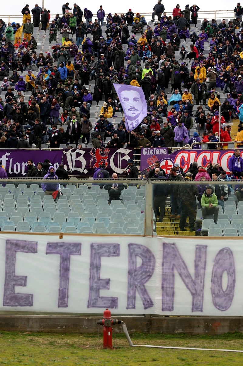 L'omaggio della Fiorentina a Davide Astori 11