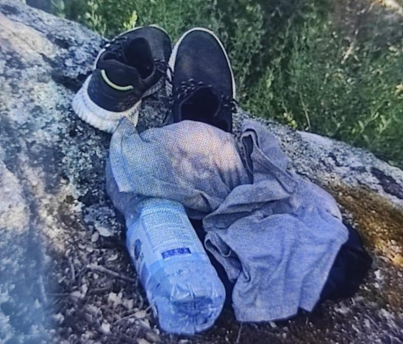 Gli indumenti di Michael Frison (foto per gentile concessione di Cristina Pittalis)