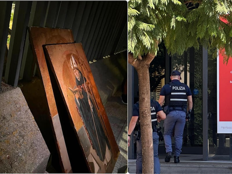 Furto degli Antonello da Messina, trasferiti i quattro custodi: uno spense l’allarme