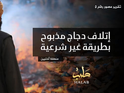 L'Isis brucia il pollo destinato ai profughi: "È macellato negli Usa"