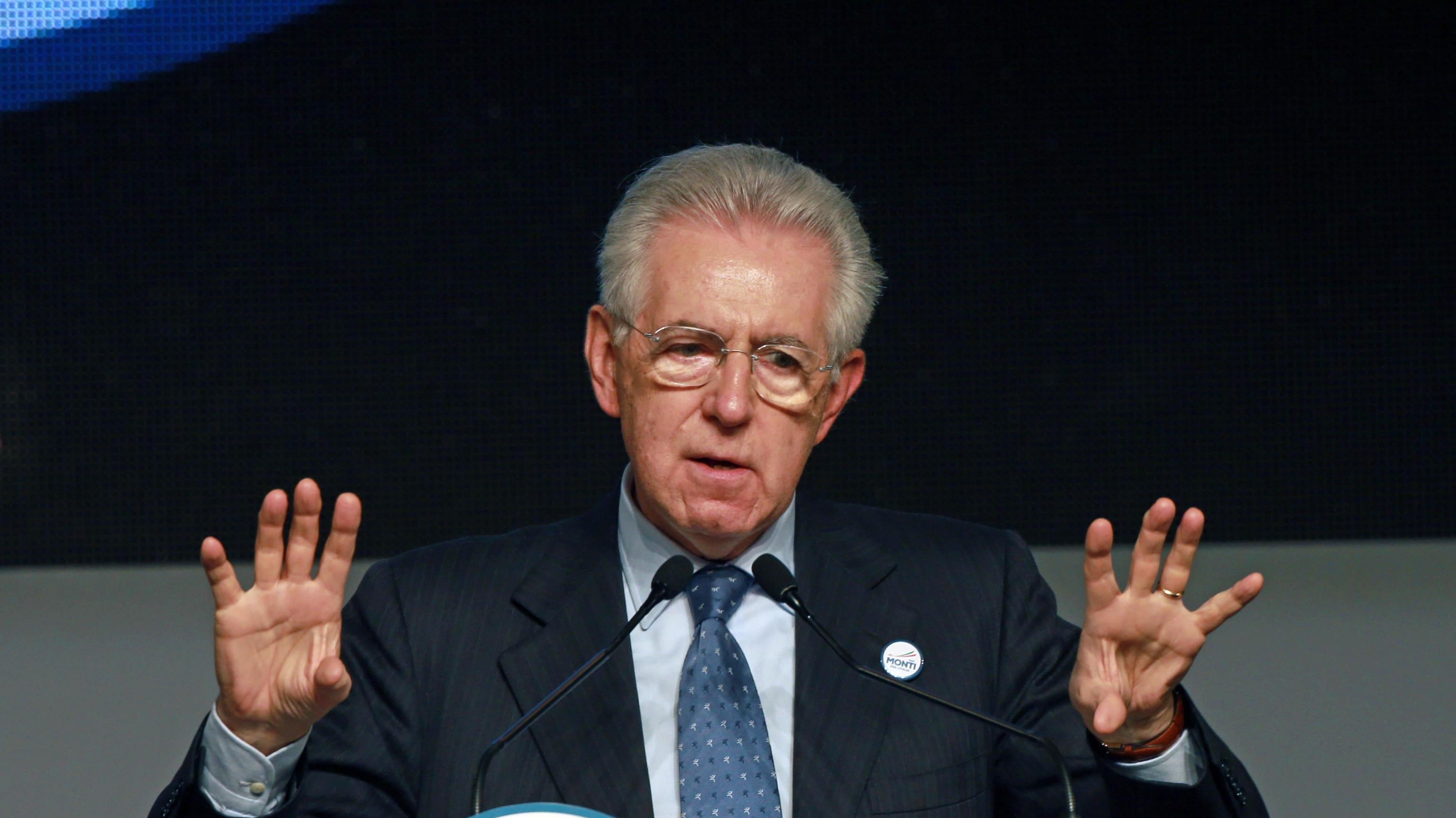 Monti prende in giro il Nord: meno tasse, riforme e lacrime