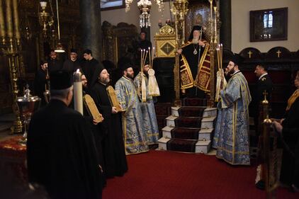 Così le chiese ortodosse celebrano l'Epifania a Istanbul 9