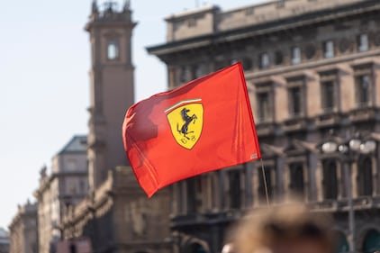 Milano - Evento Ferrari prima del Gran premio di Monza