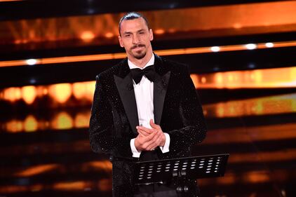 Ibrahimovic alla finale di Sanremo 2021 3