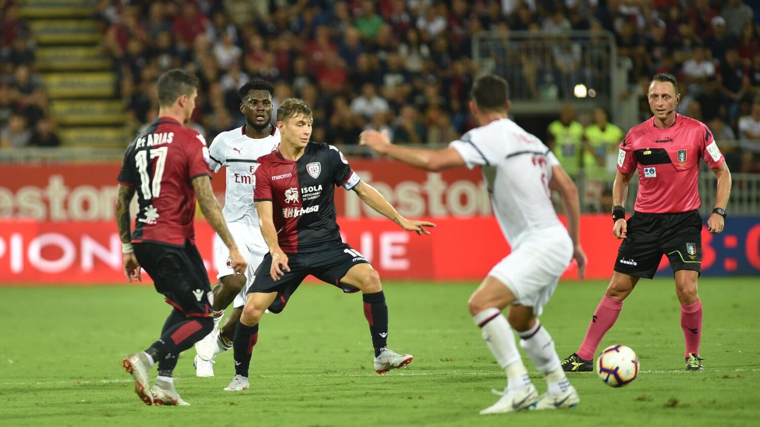 Il Milan sbatte sul Cagliari: finisce 1-1 alla Sardegna Arena