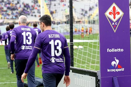L'omaggio della Fiorentina a Davide Astori 9