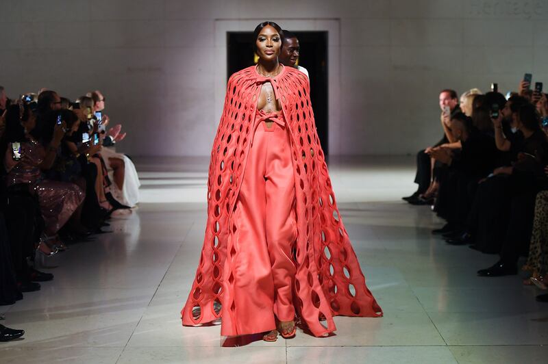 Naomi Campbell alla London Fashion Week: foto 1