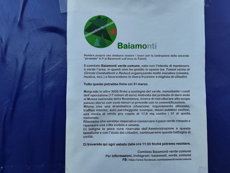 Appello al Comune per salvare gli alberi del giardino Lea Garofalo 4