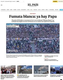 L'annuncio dell'elezione del Papa sui giornali stranieri 2