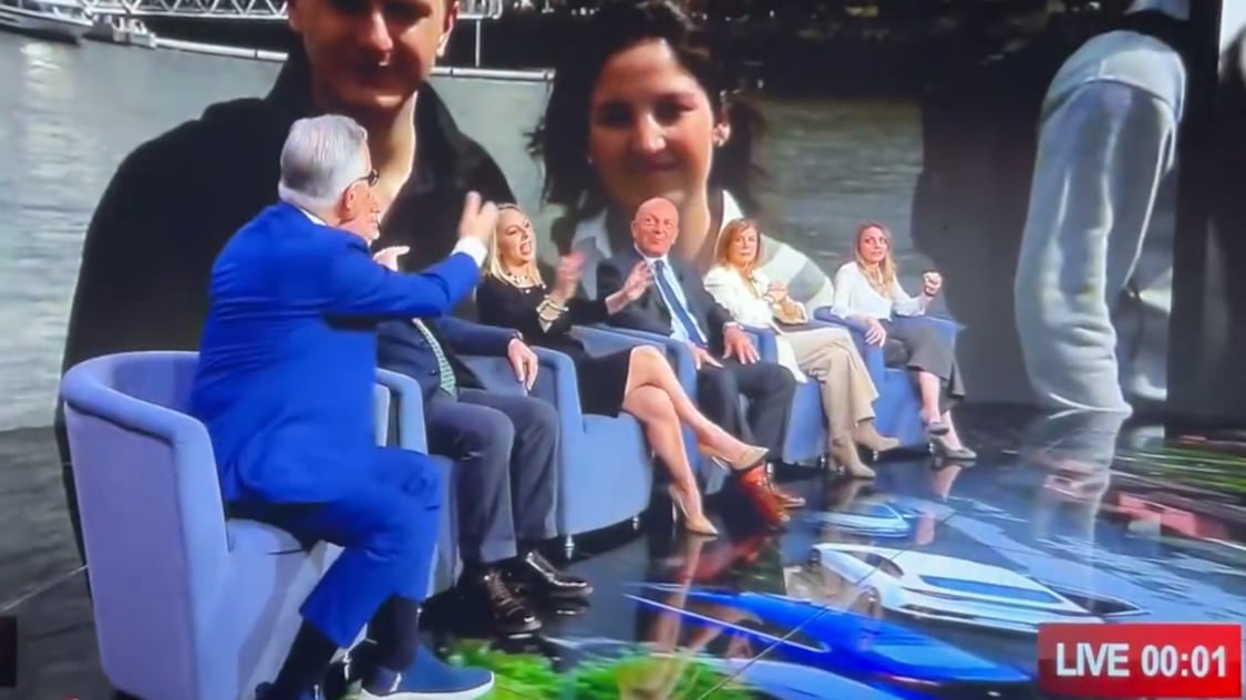 "Stia zitta, incompetente": Garofano perde le staffe in diretta tv e attacca la giornalista Cavallaro