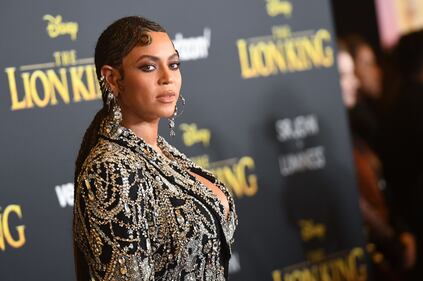 Beyoncé alla premiere de "Il Re Leone" 3