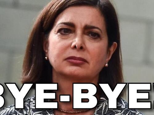 Salvini "saluta" la Boldrini: "Bye bye presidente!"