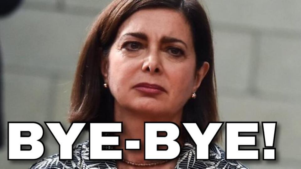 Salvini "saluta" la Boldrini: "Bye bye presidente!"