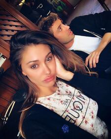 Andrea Iannone e Belen Rodriguez, le foto più belle 1