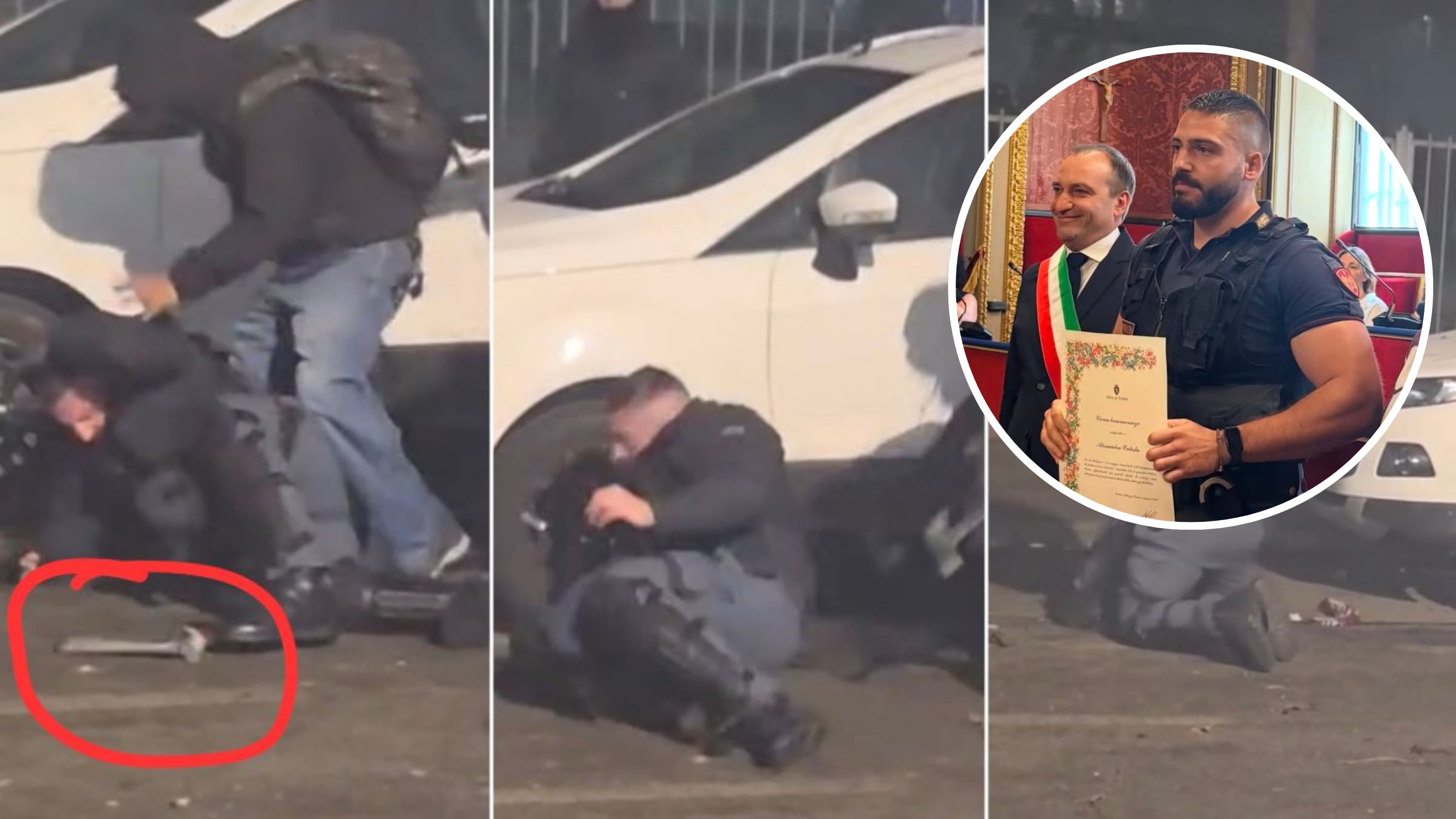 Il Comune di Torino premia i poliziotti feriti da Askatasuna ma Avs diserta l’Aula