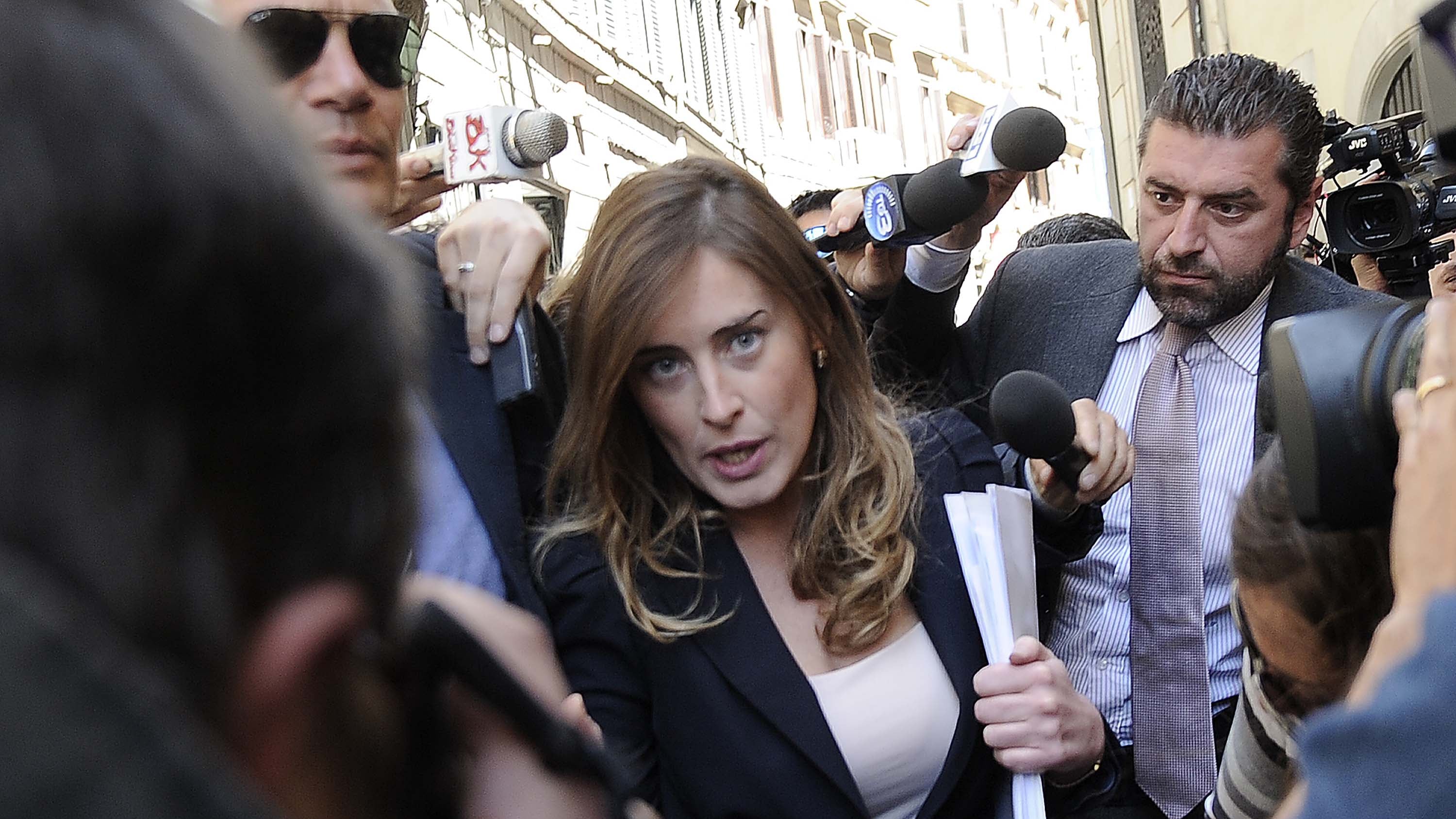 Matteo piazza gli amici, promosso papà Boschi