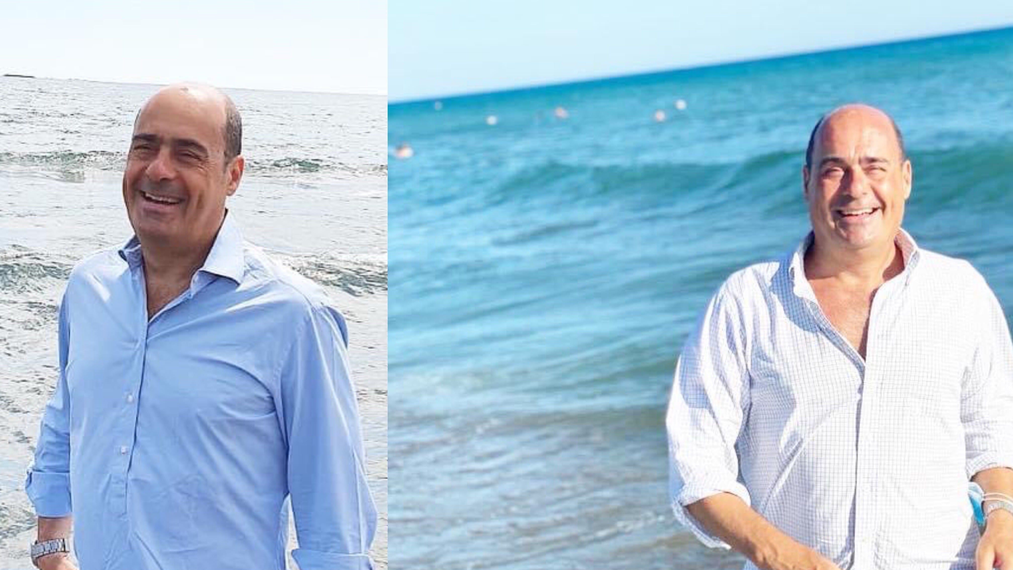 La foto di Zingaretti "fotocopia" che fa discutere