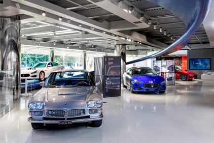 Maserati Quattroporte, guarda le foto della mostra 6