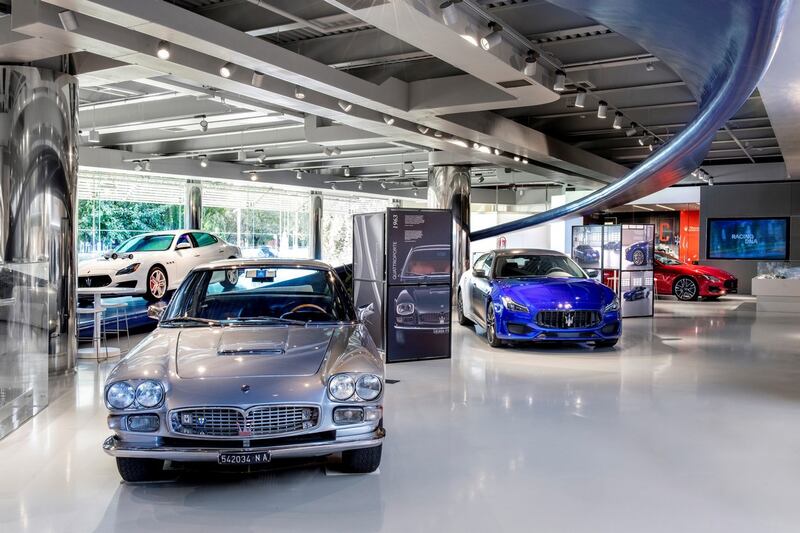 Maserati Quattroporte, guarda le foto della mostra 6