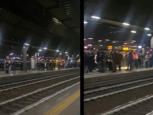 Paura sul treno Milano-Piacenza, barra di ferro sfonda il finestrino e ferisce il macchinista