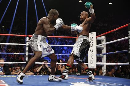 Il match tra Floyd Mayweather e Andre Berto 8