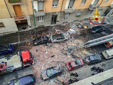 L'esplosione di una mansarda a Torino: cinque feriti  1