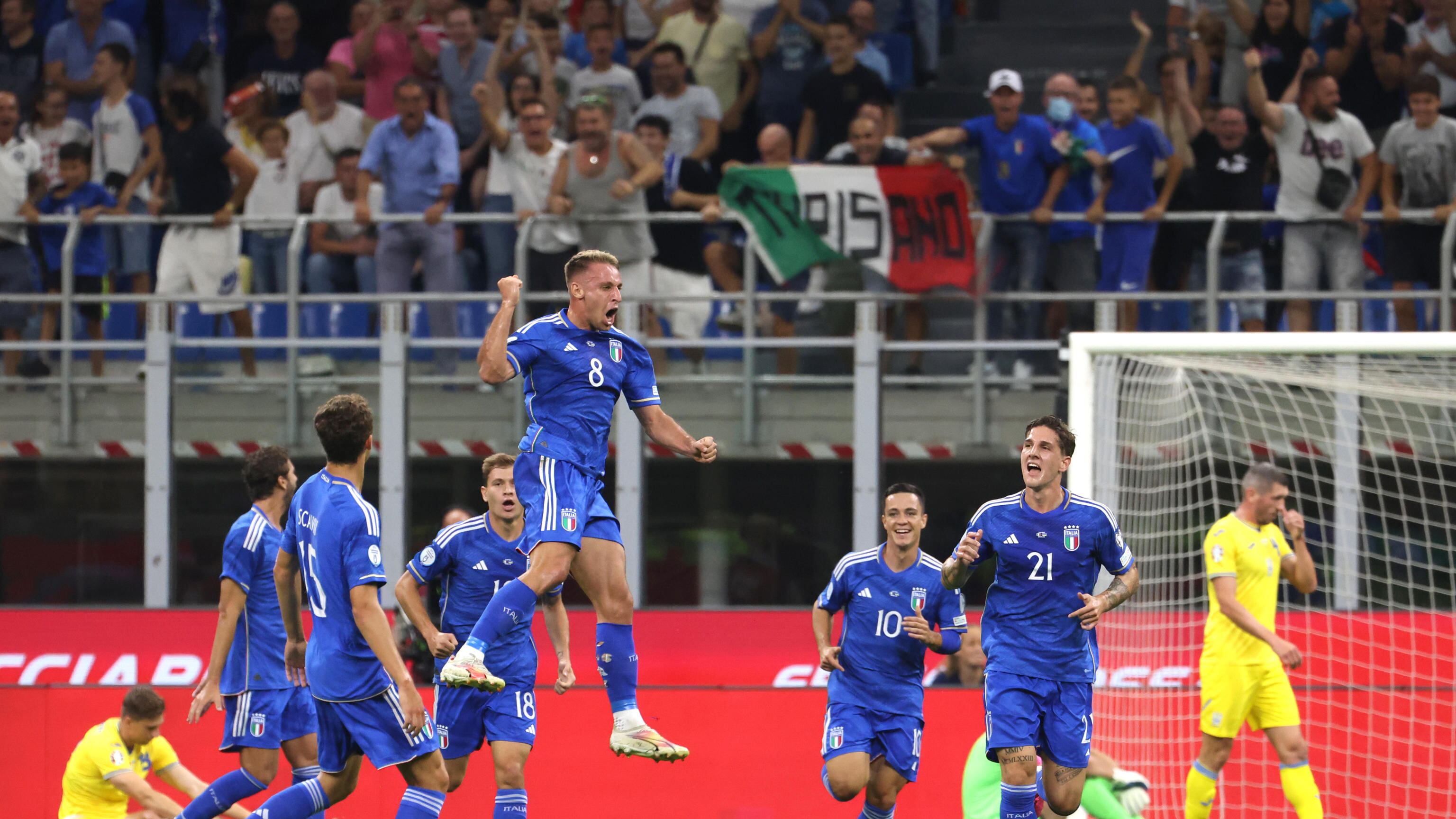Frattesi d'Italia a San Siro
