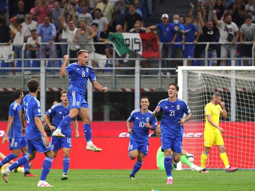 Frattesi d'Italia a San Siro
