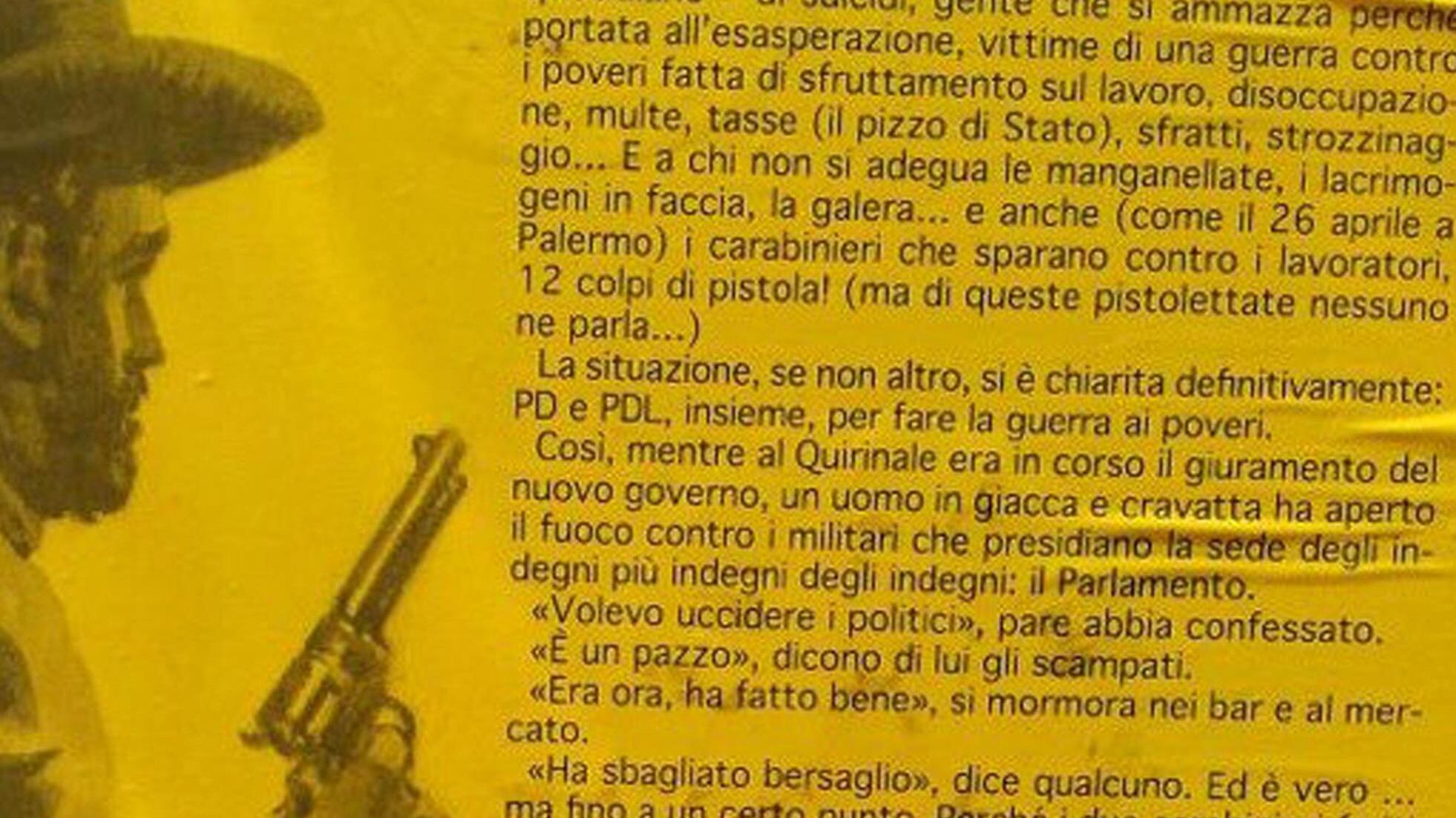 Il grillino delira: non stupitevi dei fucili