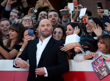 Pioggia di selfie per John Travolta al Festival del Cinema di Roma  4