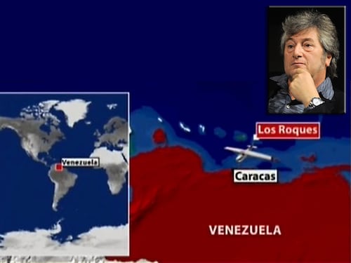Venezuela, aereo scomparso. La Mappa