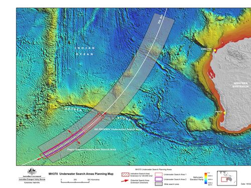 Trovati rottami nell’Oceano Indiano: potrebbero essere dell’aereo malese