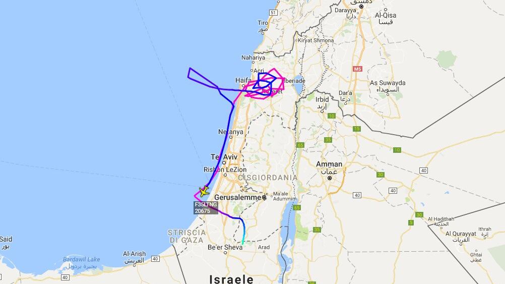 F-35 israeliani tracciati online (ma è una strategia molto precisa)