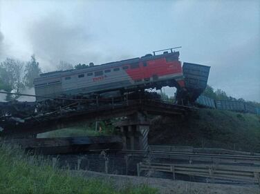 Le esplosioni e i crolli nella Russia occidentale 1