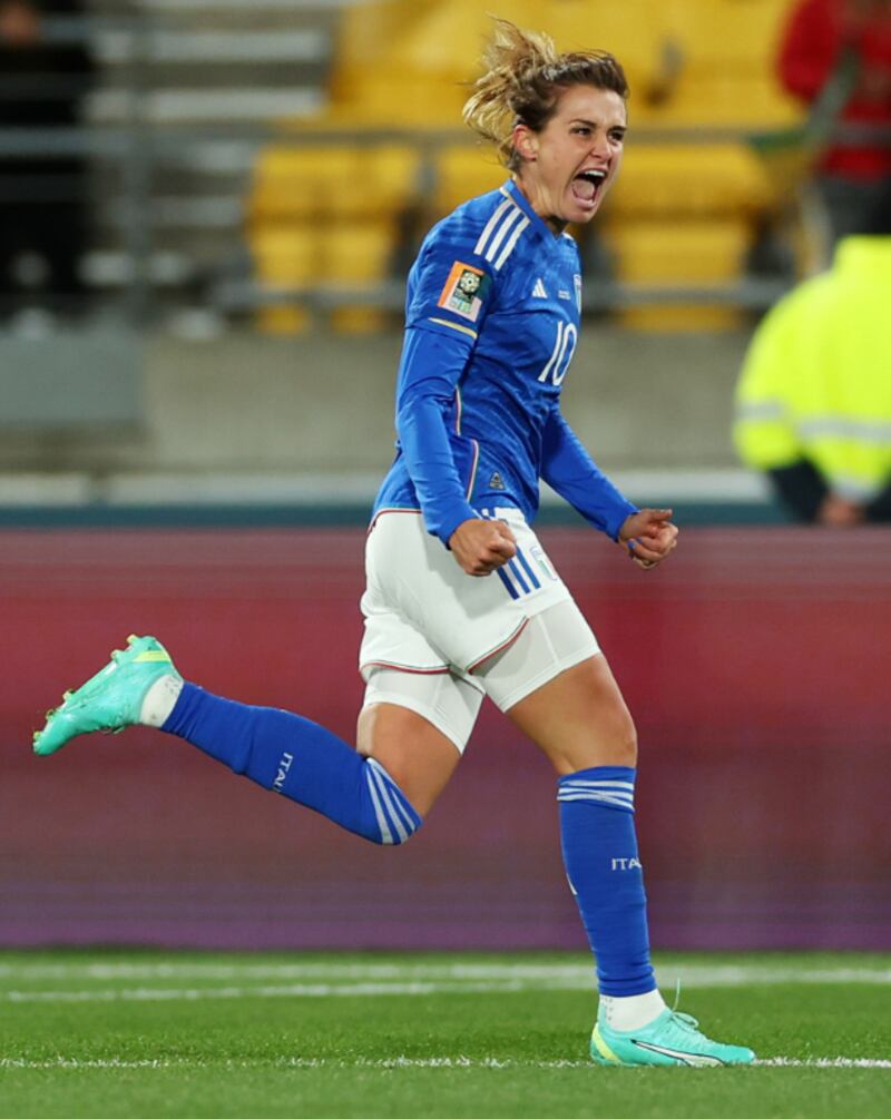 Il destino che non t'aspetti sembra ripetersi quando Girelli entra ed è complice del gol della rimonta (via Fifa)