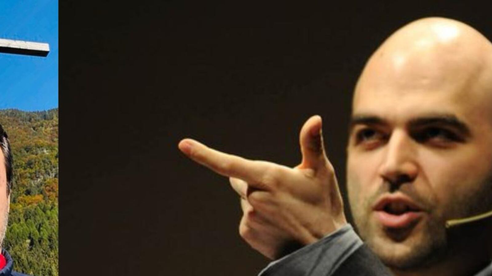 "Sei un populista, non sei un vero cristiano". Saviano spara a zero su Salvini