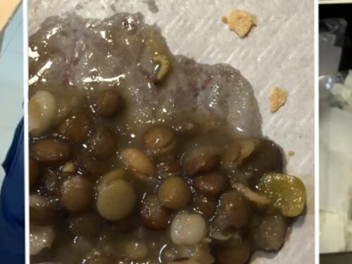 "Sporcizia e vermi nel pranzo". Orrore alla mensa degli agenti