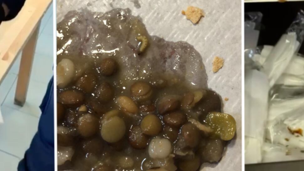 "Sporcizia e vermi nel pranzo". Orrore alla mensa degli agenti